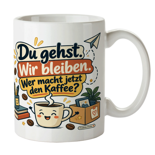 Lustige Tasse zum Abschied für Kollegen mit Büroszene|p:2015018|h:72e83ab4069f68630074893d9383cd4c