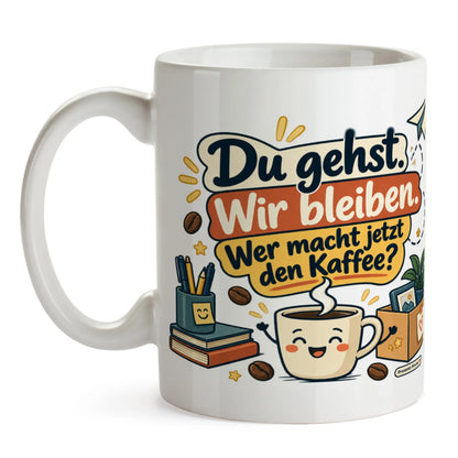 Lustige Tasse zum Abschied für Kollegen mit Büroszene|p:2015018|h:39da4920890a246c4f557fa11fcbe6e1