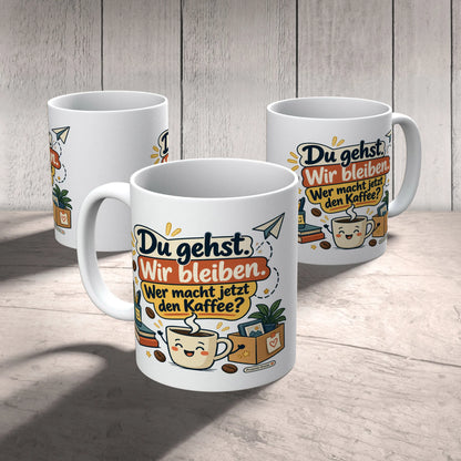 Lustige Tasse zum Abschied für Kollegen mit Büroszene|p:2015018|h:1154849b60014b208e89efbad9ded60a