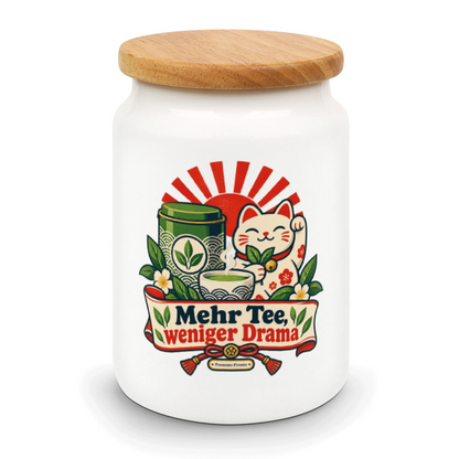 Lustige japanische Teedose für Teefans mit Glückskatze|p:2015020|h:b9854cdcbf6e98883032b2a94e3b5c75
