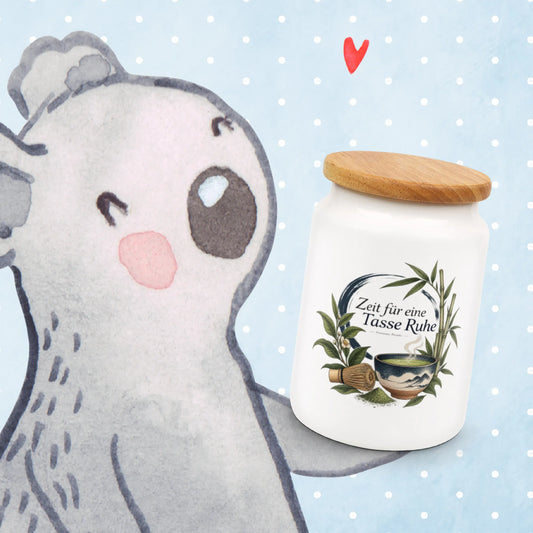 Ruhige Japanische Teedose für Teeliebhaber mit Teetasse|p:2015021|h:115de59c14132b1acf1ec1545c221e28