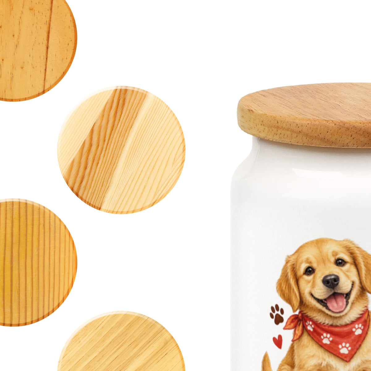 Lustige Keksdose für Hundebesitzer mit Golden Retriever|p:2015024|h:586c7a8a6f556234ea853ba5730ef855
