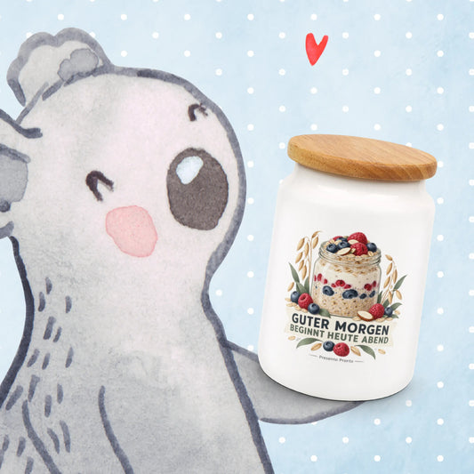 Motivierender Behälter für Overnight Oats für Müsli-Fans|p:2015032|h:7abcac5319ef446a1c0731184a878a5e