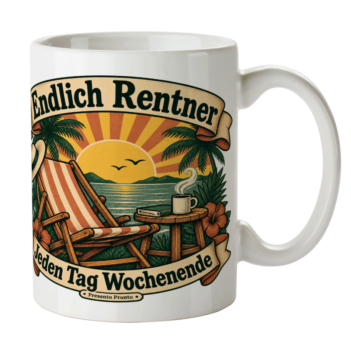 Lustige Tasse für Rentner mit Liegestuhl|p:2015037|h:1a3da2b9557ed8e4adda799d7ba694b9