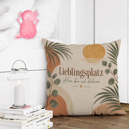 Gemütliches Kissen für den Lieblingsplatz mit Palmblättern|p:2015038|h:81f01e02ea06722247ce0a2035158b06