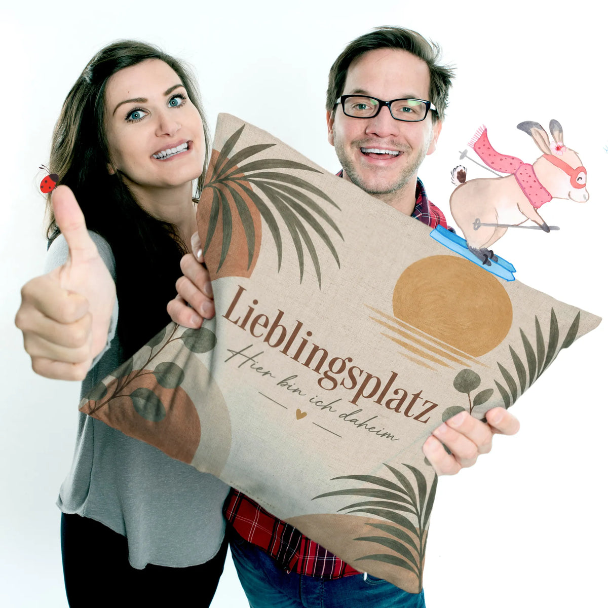 Gemütliches Kissen für den Lieblingsplatz mit Palmblättern|p:2015038|h:7321394e822116fbaac4d480d45228c1