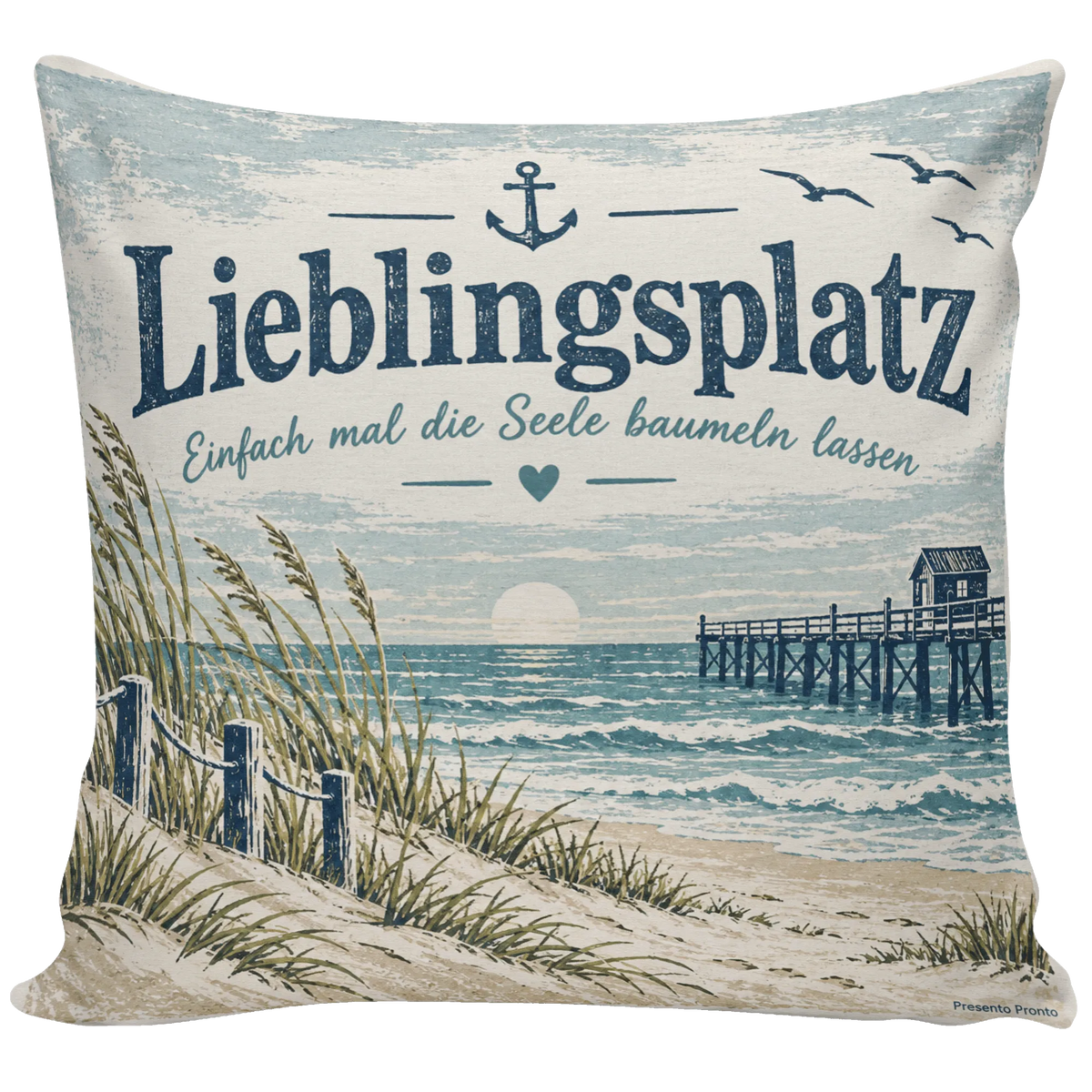 Gemütliches Kissen für den Lieblingsplatz mit Steg am Meer|p:2015039|h:4b6c95524c2f0bc025781816efa37197