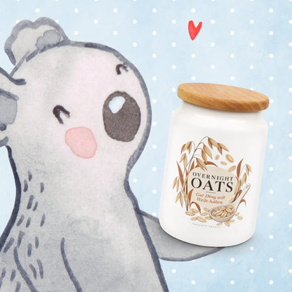 Gemütlicher Behälter für Overnight Oats für Müsli-Fans|p:2015042|h:c22ca56317c6b858e0586b559faffa38