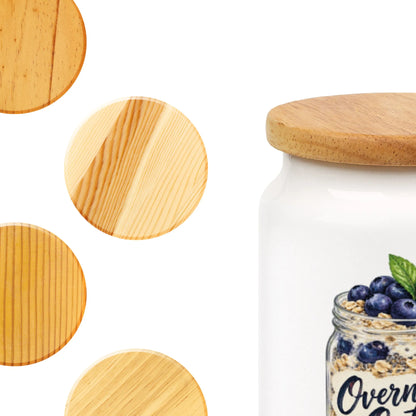Lustiger Behälter für Overnight Oats für Müslifans mit Heidelbeeren|p:2015043|h:cbef8e57bf1017b38fbdf337f1cee1eb