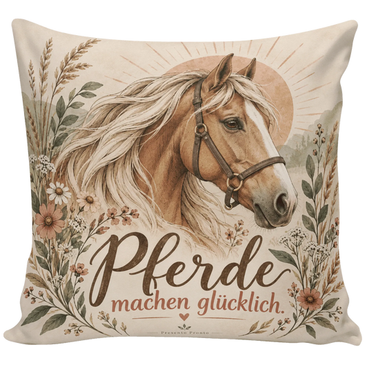 Herzliches Kissen mit Pferd für Pferdeliebhaber|p:2015061|h:13156bd236a773dd188f427ffe996269