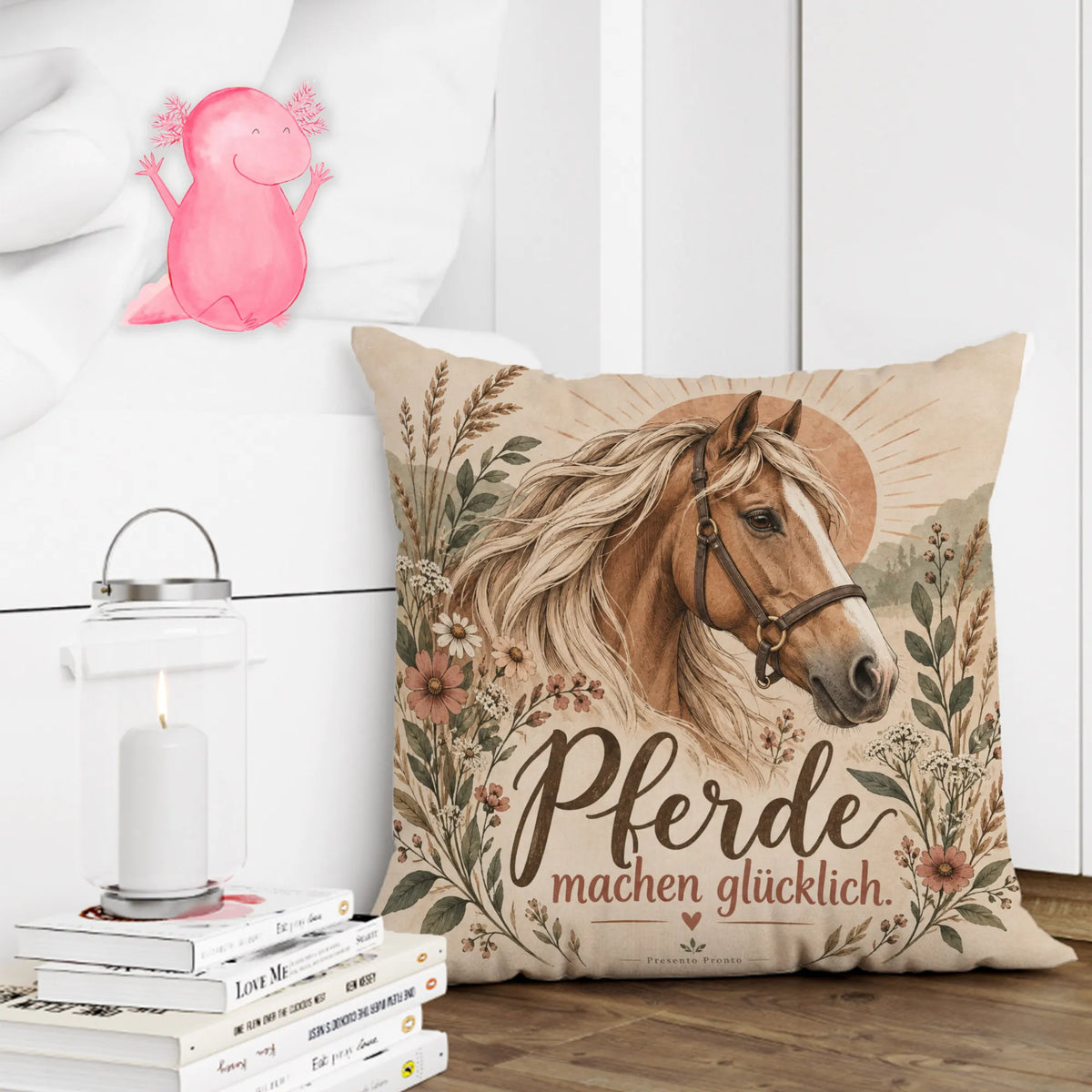 Herzliches Kissen mit Pferd für Pferdeliebhaber|p:2015061|h:49977c61d005a7336764bd6c7ae7427b