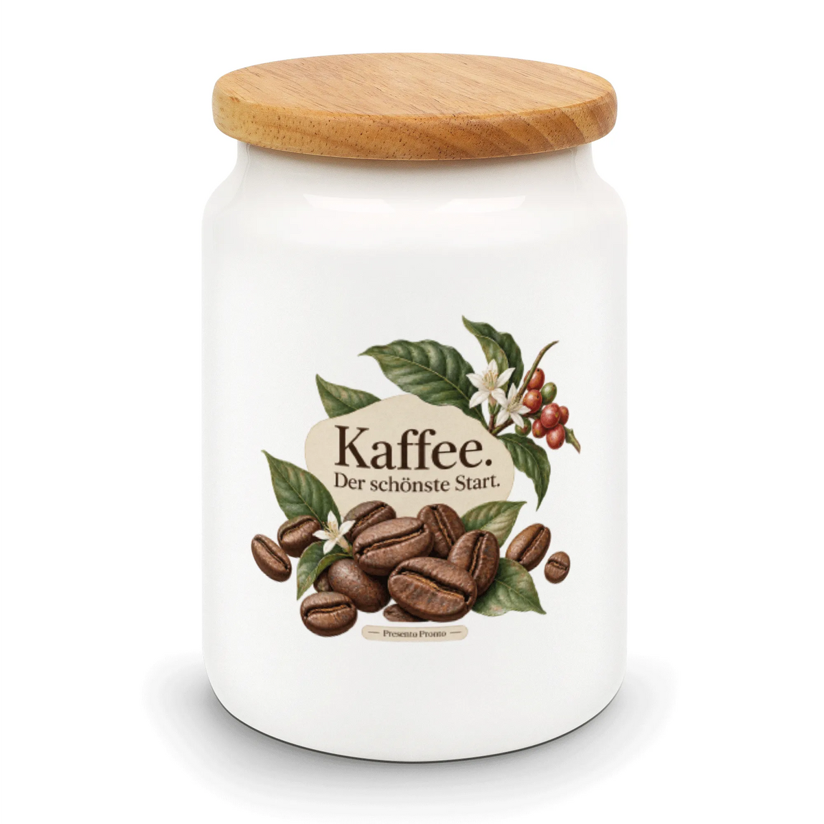Gemütlicher Kaffeebohnenbehälter für Kaffeeliebhaber mit Kaffeezweig|p:2015062|h:5f056d61e5c97cb6d4b59f9241cc738b
