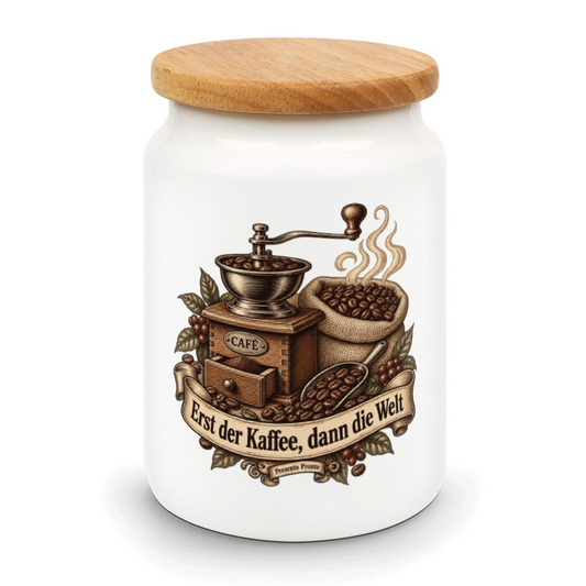 Lustiger Kaffeebohnenbehälter für Kaffeeliebhaber mit Kaffeemühle|p:2015067|h:4b44e9e648b7bd36c7f23749609f886f