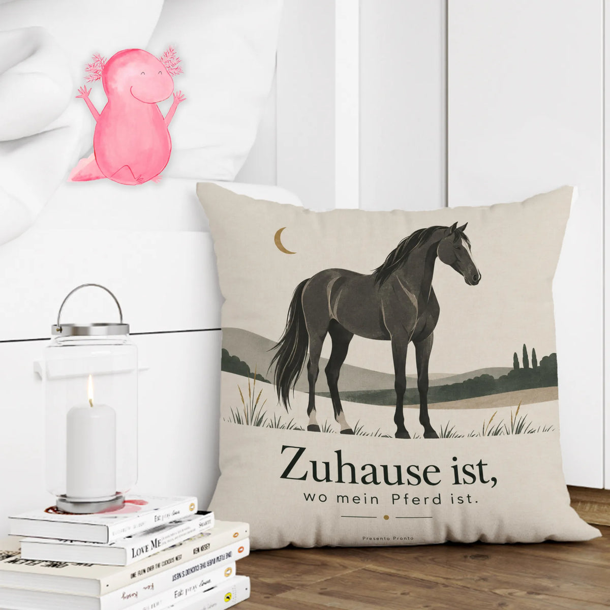 Gemütliches Kissen mit Pferd für Pferdeliebhaber|p:2015068|h:fd1d62f035ca5963de1834574626b994