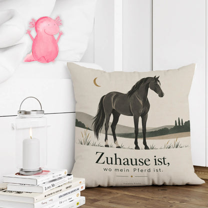 Gemütliches Kissen mit Pferd für Pferdeliebhaber|p:2015068|h:fd1d62f035ca5963de1834574626b994