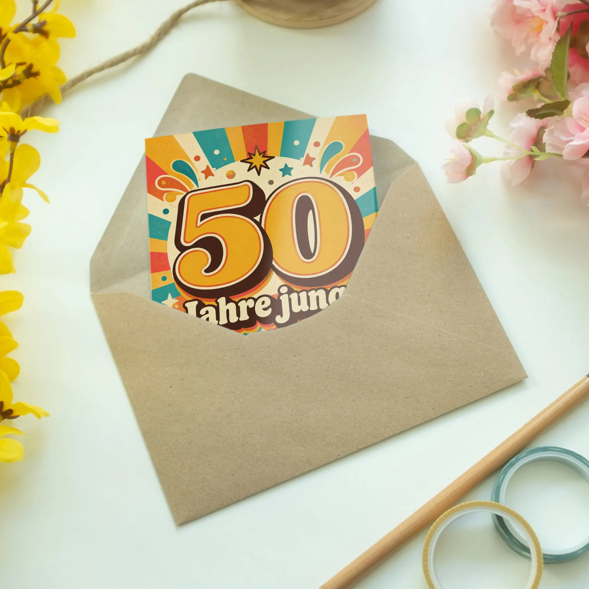 Lustige Einladungskarten zum 50. Geburtstag mit großer Zahl 50|p:2015089|h:6c11e5985fd382813923d8e5e5505a1e