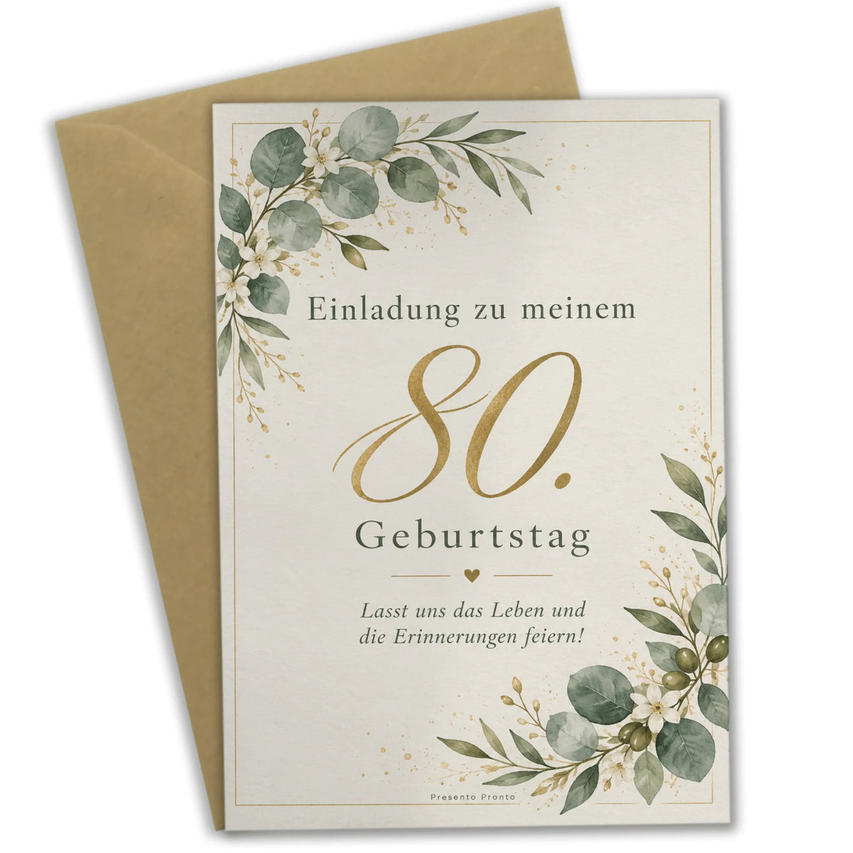 Elegante Einladungskarten zum 80. Geburtstag mit Eukalyptus|p:2015096|h:79e68fc3362daa71ab4a7a984445889e