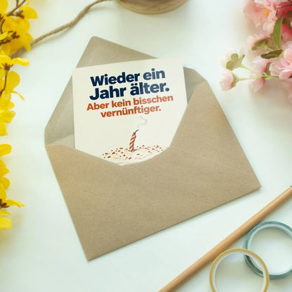 Lustige Geburtstagskarte für Männer mit müdem Kuchen|p:2015112|h:0600e181866c5c8b93134f03546585fe