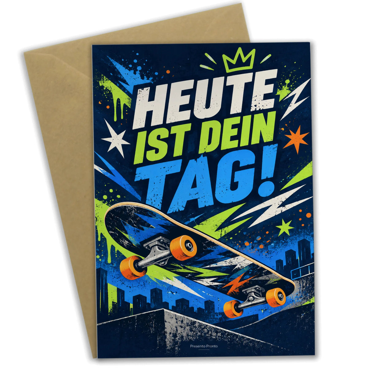 Coole Geburtstagskarte für Jungs mit Skateboard|p:2015118|h:887984b3b5d38dd8fa9acb76dba6cace