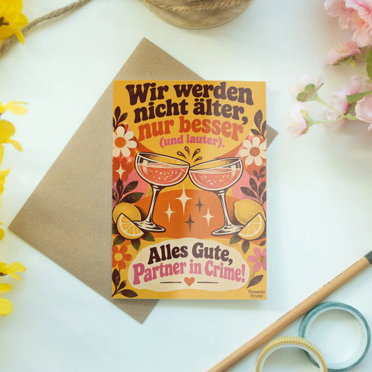 Lustige Geburtstagskarte für die beste Freundin mit Cocktailgläsern|p:2015121|h:318303afcdaf197856ea01fee06e78d6