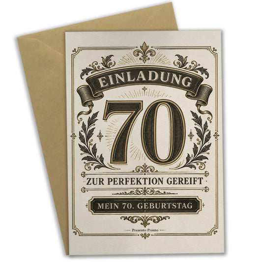 Elegante Einladungskarten zum 70. Geburtstag für Männer mit Zahl 70|p:2015140|h:6ef2937a8fd397758b2f2470305481c3