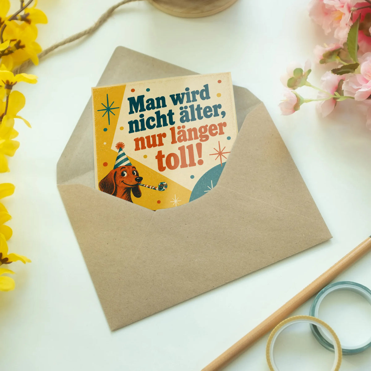 Lustige Geburtstagskarte mit Dackel für Hundeliebhaber|p:2015147|h:e40e8e6ebe0de824d12f35aee5be30df