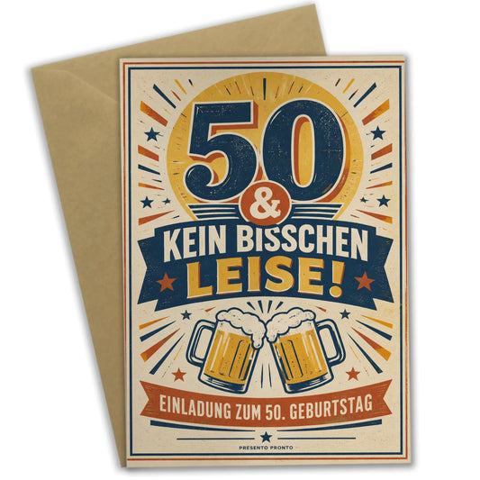 Lustige Einladungskarten zum 50. Geburtstag für Männer mit Biergläsern|p:2015196|h:6c1b9f3cefa12508833d0962c8224d7e
