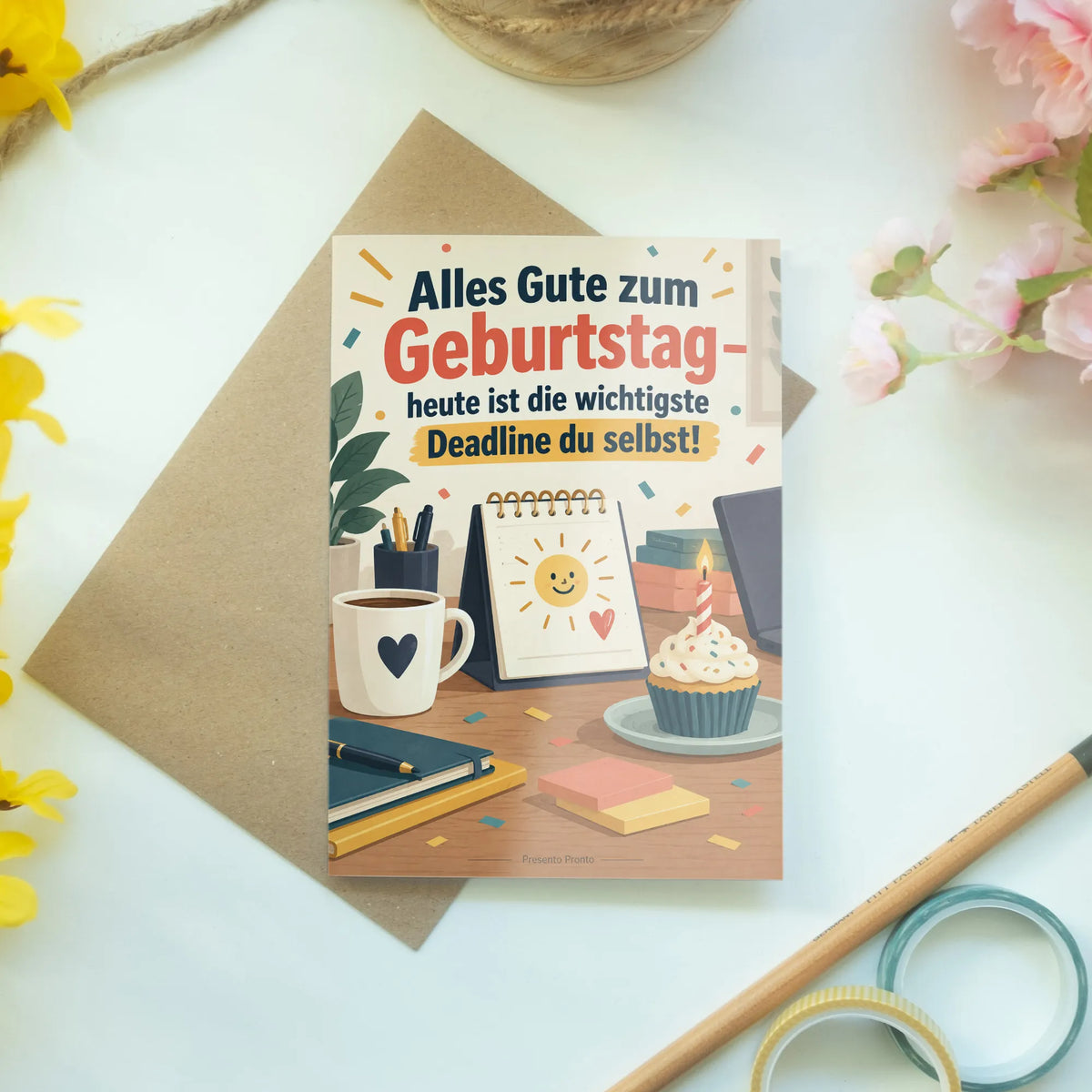 Lustige Geburtstagskarte für Kollegen mit Schreibtischkalender|p:2015200|h:b66a6d0d40356cf645e559768fc41286
