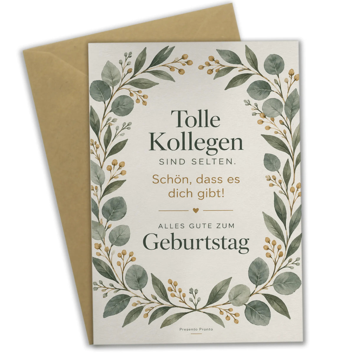Elegante Geburtstagskarte für Kollegen mit Eukalyptuskranz|p:2015207|h:de87f6bb0fe456150e06e88f3f008a74