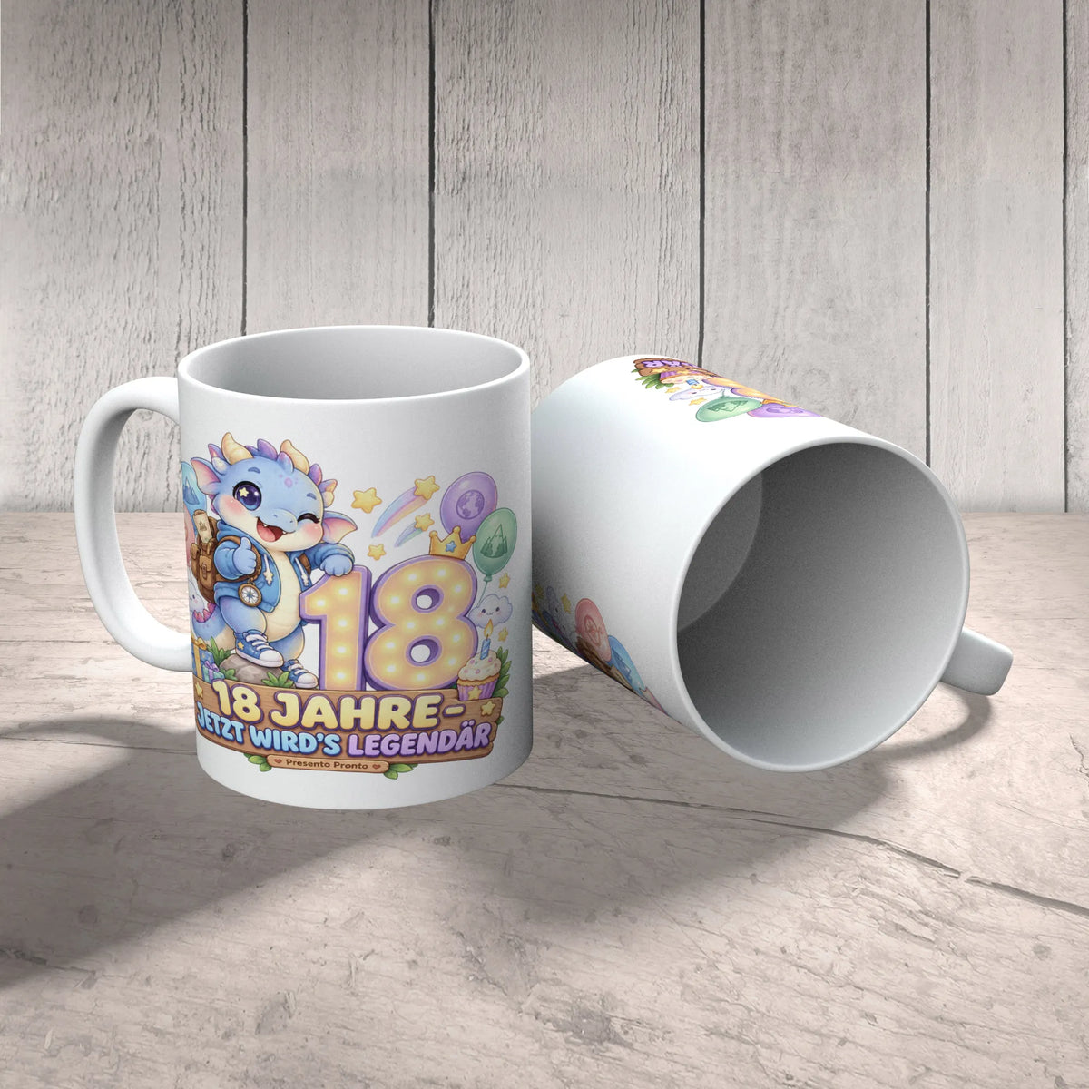 Coole Tasse zum 18. Geburtstag für Jungen mit Drache|p:2015224|h:015eee19fbdbf90a373c3f1ca0cdcc92