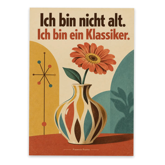 Lustige Postkarte zum Geburtstag mit Vintage Vase|p:2015230|h:4e7d9c7098f04f477c8d944ffcfff293