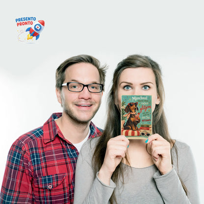 Lustige Postkarte für die Freundin mit Dackel|p:2015244|h:29140279b3044469fa9c0578256ee4c2