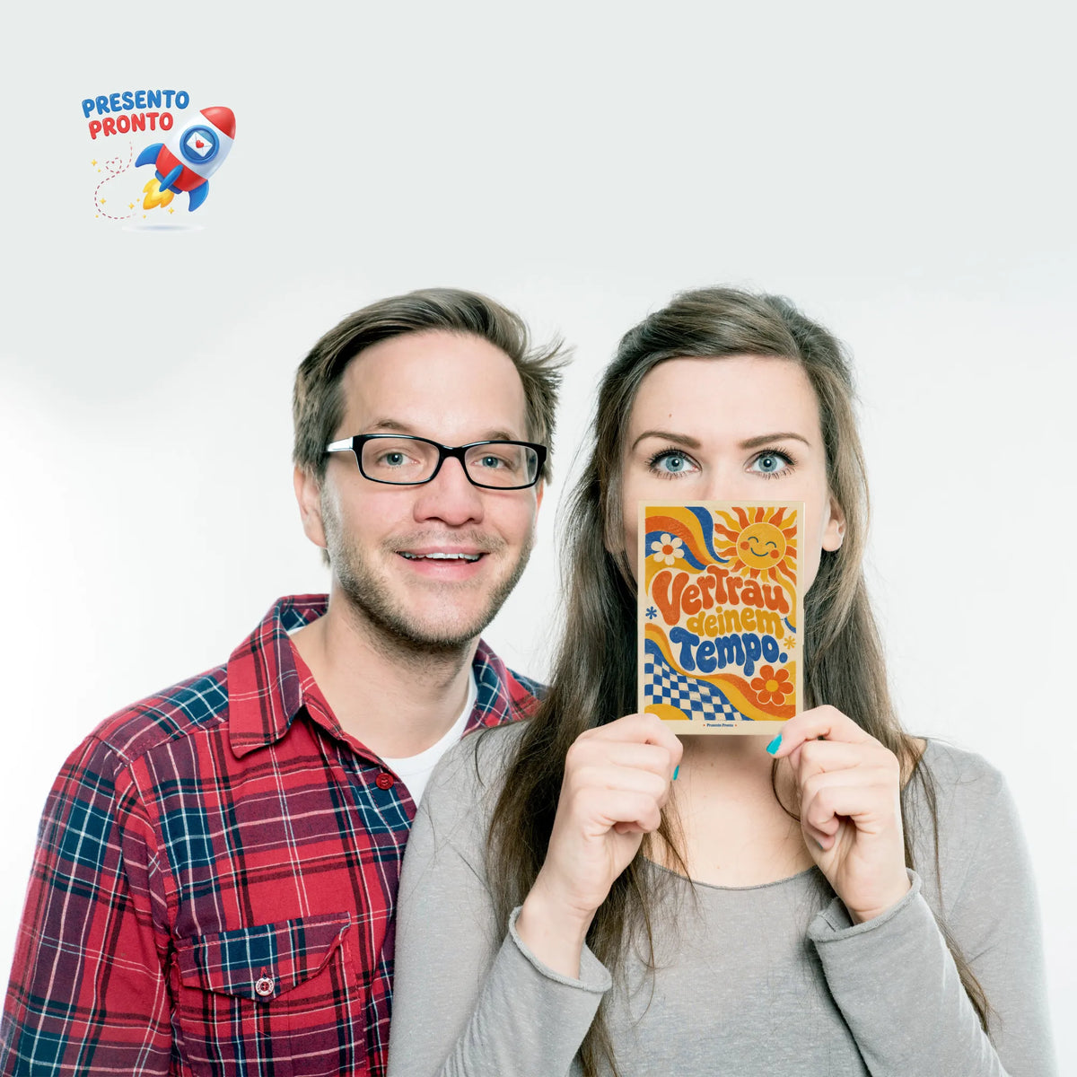 Achtsame Affirmations-Postkarte für Freundin mit fröhlicher Sonne|p:2015247|h:eb7573882d4e9454953b3b585356f82c
