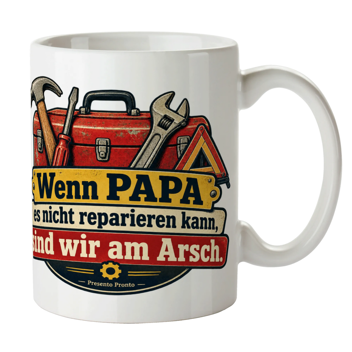 Lustige Tasse für Väter Wenn Papa es nicht reparieren kann Werkzeugkasten|p:2015250|h:23c02e7057b1a456d36738bb5649a81a