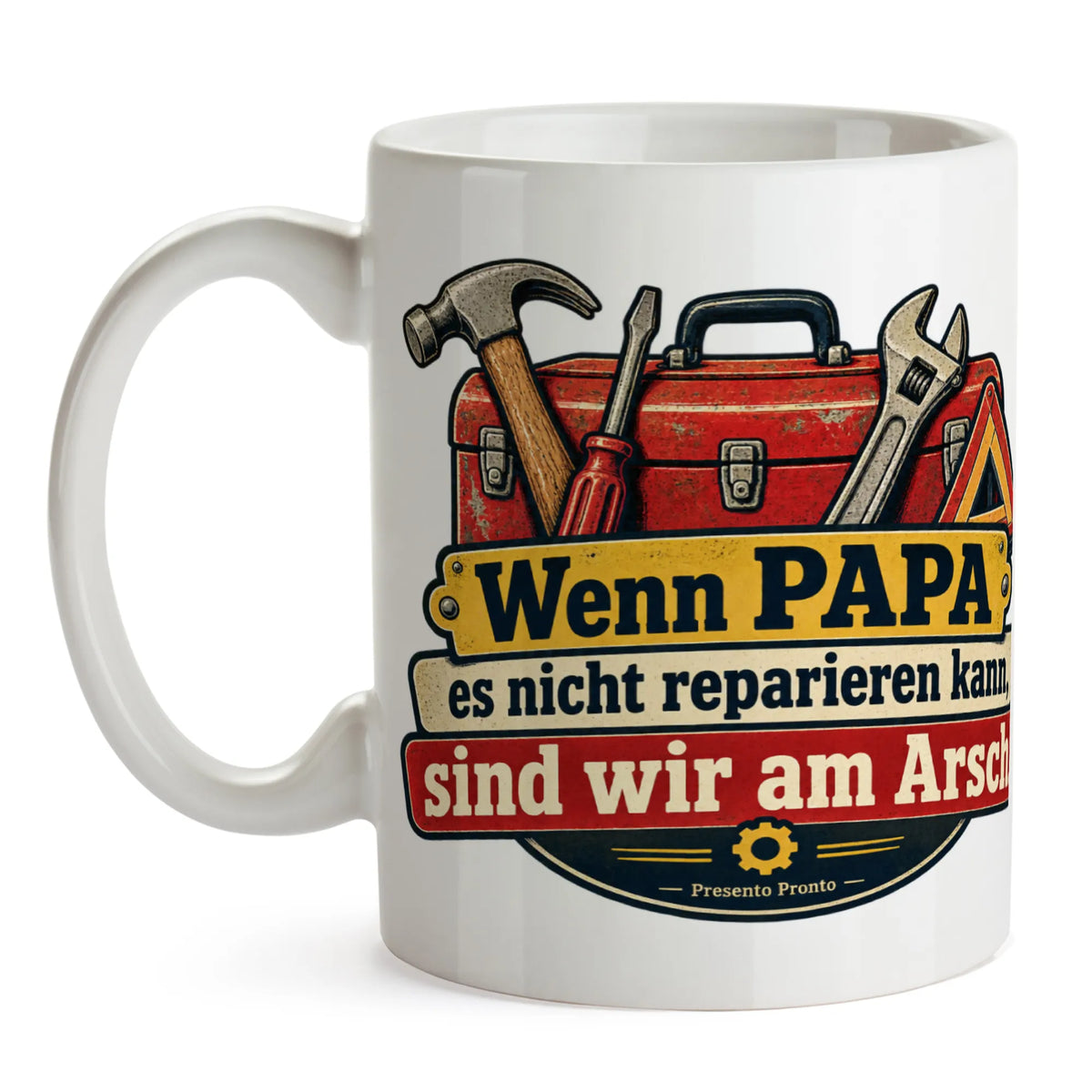 Lustige Tasse für Väter Wenn Papa es nicht reparieren kann Werkzeugkasten|p:2015250|h:0ab1571c685283a382296471736bdde1