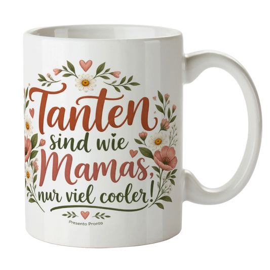 Lustige Tasse für coole Tante mit Wildblumen|p:2015252|h:dfdde6569ba7f2bed6cb97280abe951c