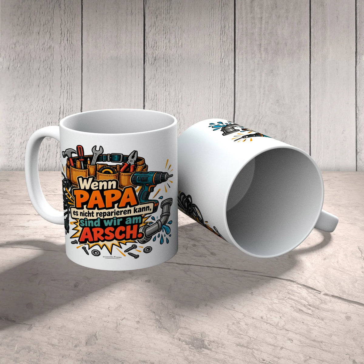 Lustige Tasse für Papa Wenn Papa es nicht reparieren kann sind wir am Arsch|p:2015253|h:ea61d2b2c71fcbf6d9039cb8e83755ed