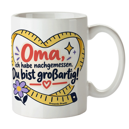 Lustige Tasse für Oma mit Maßband in Herzform|p:2015254|h:f900f2beb21d700bd3d20379ea1e7516