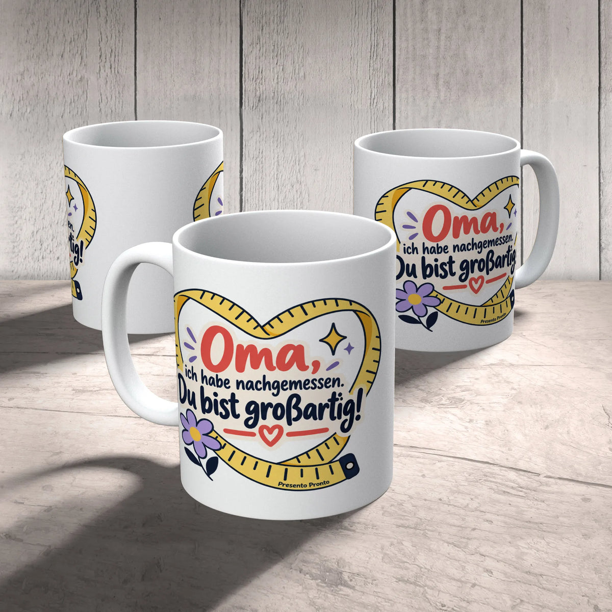 Lustige Tasse für Oma mit Maßband in Herzform|p:2015254|h:f95af0ee775460a5788915ce170db262