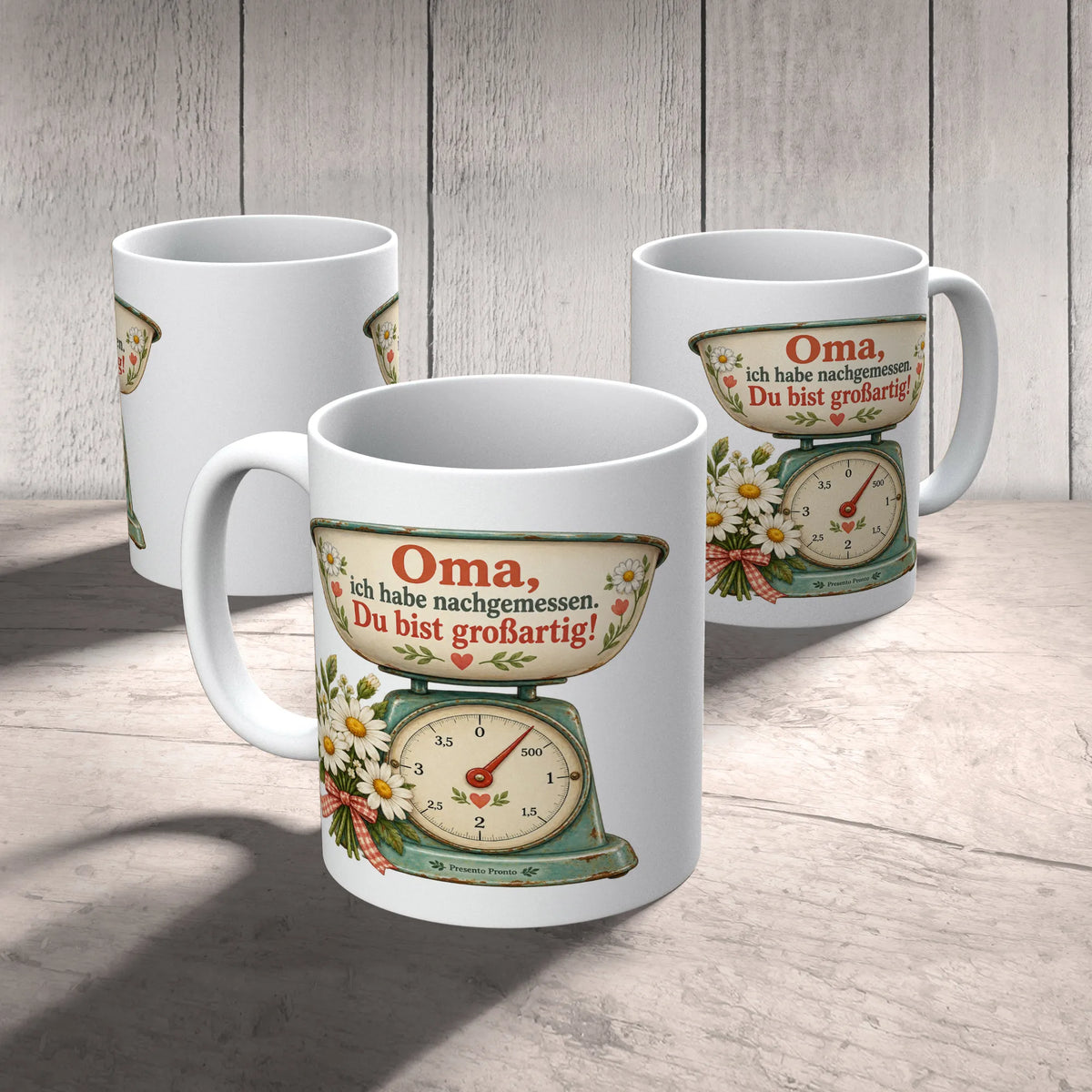 Liebevolle Tasse für Oma mit Gänseblümchenstrauß|p:2015258|h:5912fb6250a7cba68ea89fd7b1390ea1