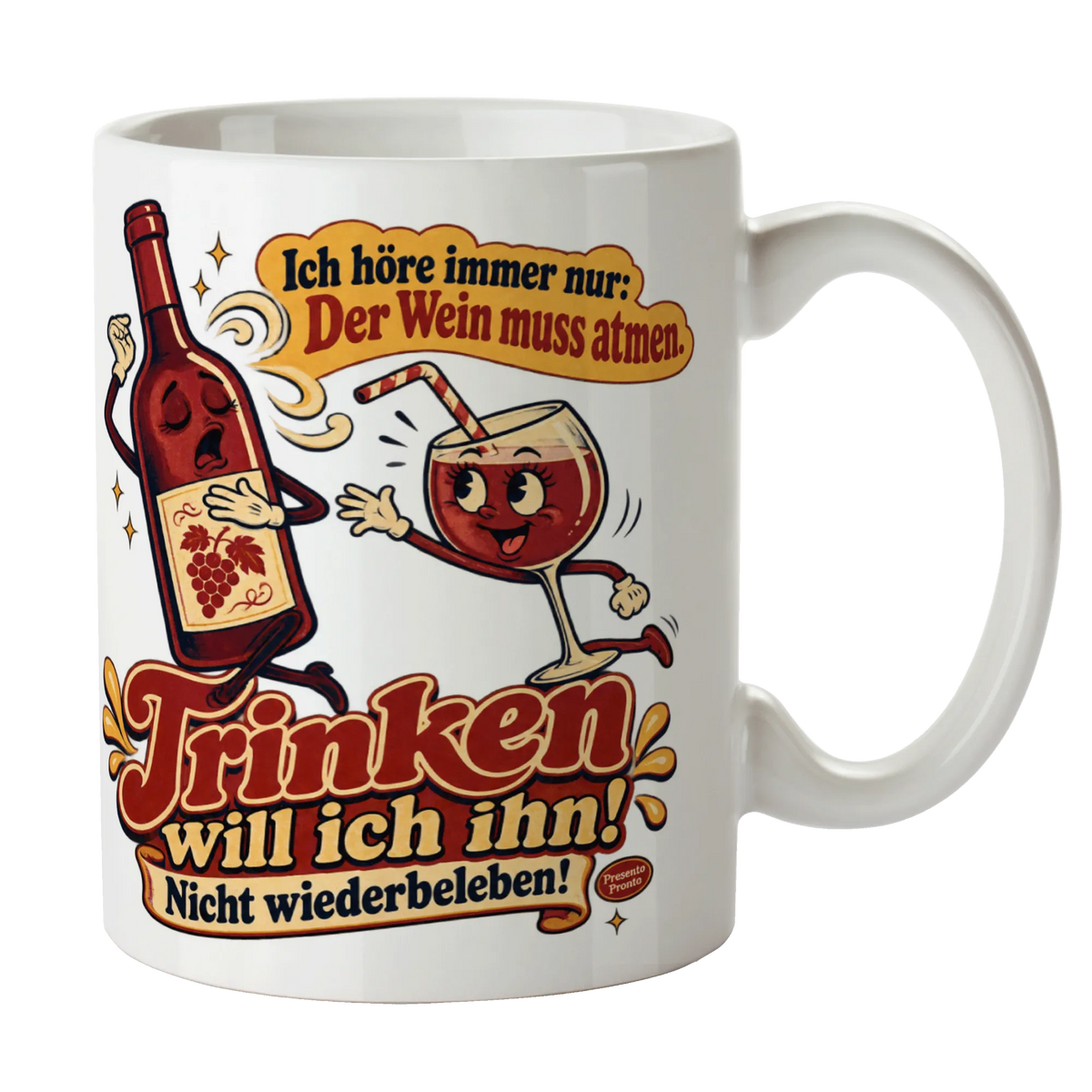 Lustige Tasse für Weinliebhaber mit Weinflasche|p:2015261|h:24aa7ad84e951c5d8c8d0b18cc58061a