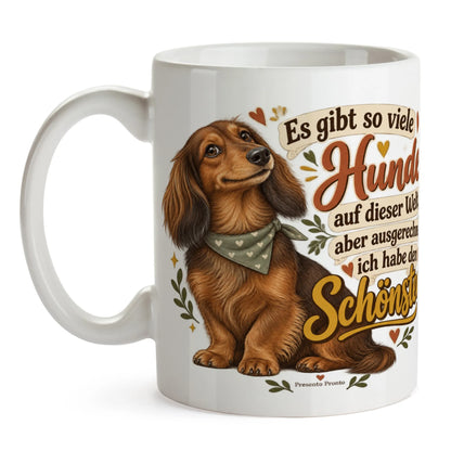Stolze Tasse für Hundebesitzer mit Dackel|p:2015262|h:21f465d8d3ce0688753c0f3cedd2d500