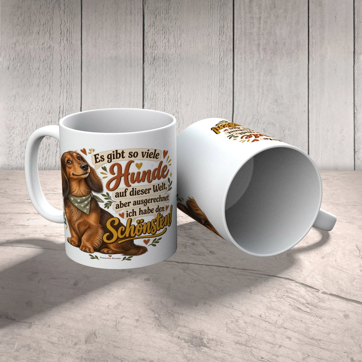 Stolze Tasse für Hundebesitzer mit Dackel|p:2015262|h:547d4b6b37c218a83b8019ef69f807c9