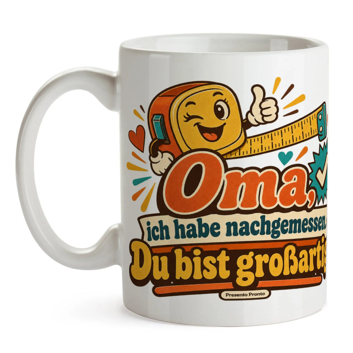 Lustige Tasse für die großartige Oma mit Maßband|p:2015265|h:7c7160e0886659803417241f1da54087
