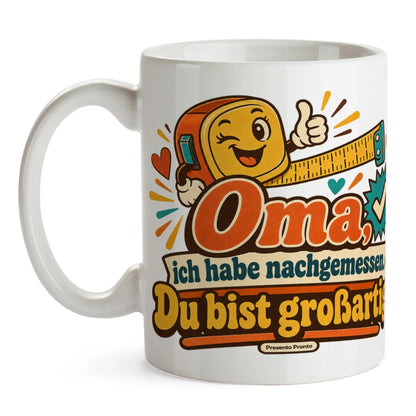 Lustige Tasse für die großartige Oma mit Maßband|p:2015265|h:7c7160e0886659803417241f1da54087
