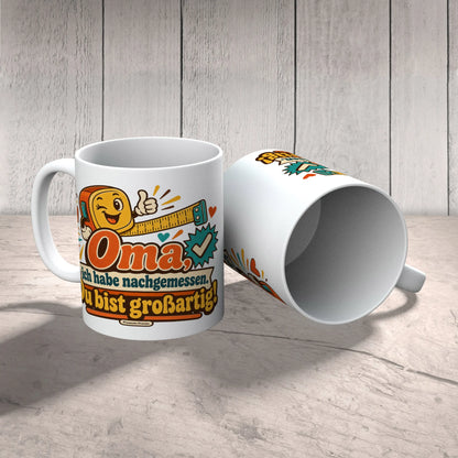 Lustige Tasse für die großartige Oma mit Maßband|p:2015265|h:431db2d0807485ff1510eb3dcabfbaf8