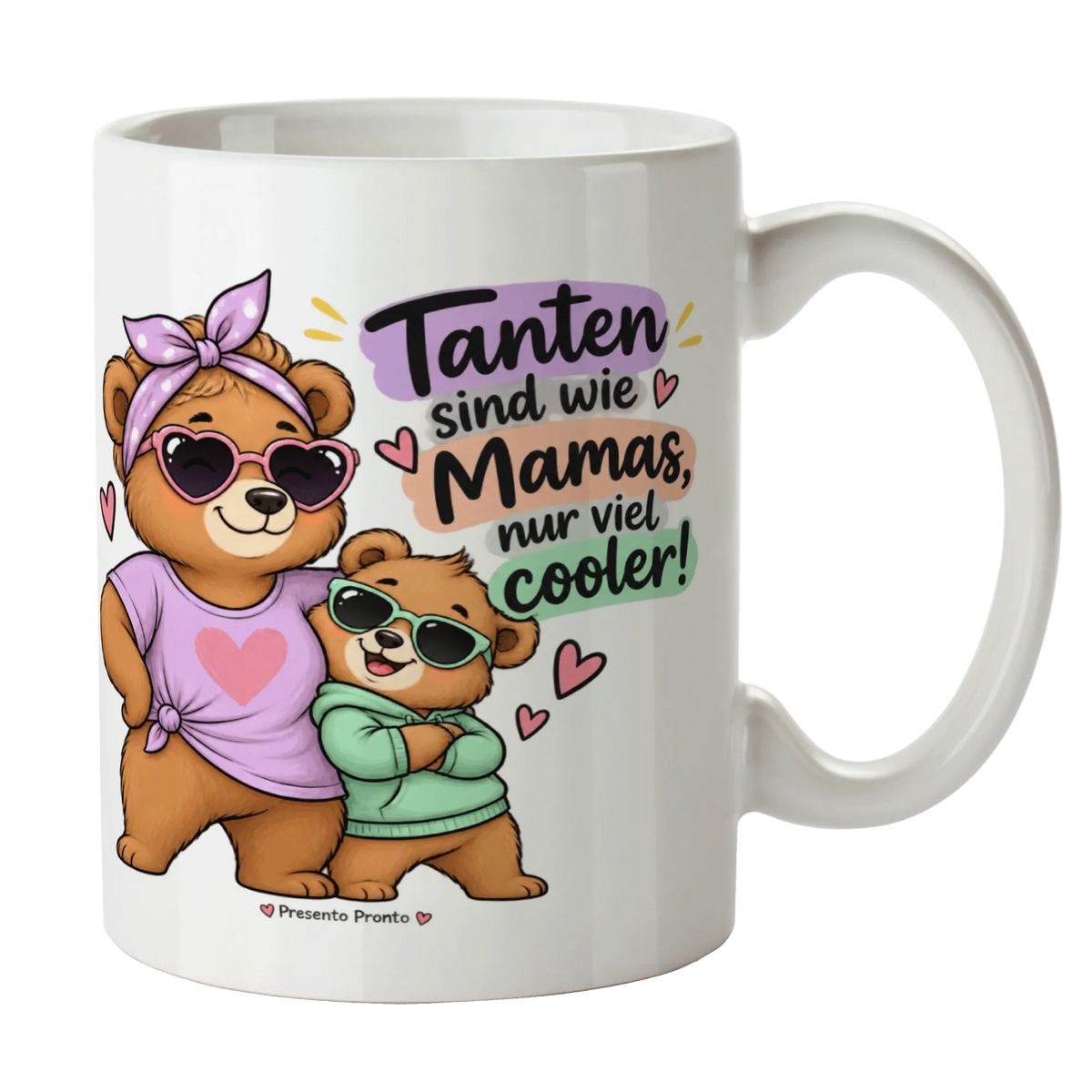 Lustige Tasse für die Tante wie Mamas nur cooler mit Bären|p:2015266|h:d5c7918b208d6f0257595719a9b491db