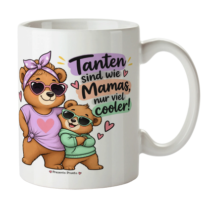 Lustige Tasse für die Tante wie Mamas nur cooler mit Bären|p:2015266|h:d5c7918b208d6f0257595719a9b491db