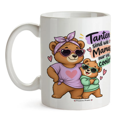 Lustige Tasse für die Tante wie Mamas nur cooler mit Bären|p:2015266|h:e9c2db5e334adaeb6f9eff02df501b29