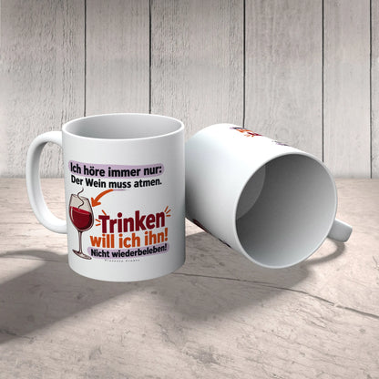 Lustige Tasse für Weinliebhaber mit Weinglas|p:2015272|h:85cb07e562d418b9da5a16cd707c8138